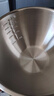 展艺烘焙工具 304不锈钢打蛋盆带刻度和面发面打发沙拉盆雪花酥露营 实拍图
