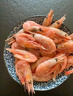 鲜京采黑头北极甜虾 净重3斤 90/120规格 135-180只/盒 实拍图