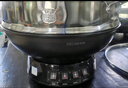 美菱（MeiLing）新升级34CM电炒锅新款多功能电热锅大功率爆炒多用途加厚铸铁锅电火锅电煮锅煎炒一体电锅 实拍图
