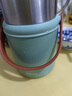 苏泊尔（SUPOR）焖烧杯真空保温焖烧罐学生上班族焖粥带饭带餐勺316L食品级保温桶 晶瓷覆层内胆-罗勒青800mL 实拍图