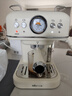 小熊（Bear）咖啡机 家用小型半自动意式 胶囊可用冷热双萃20Bar泵压 压力计 自动打奶泡 小白咖E12S7 实拍图