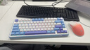 RK R75Pro游戏机械键盘无线蓝牙有线三模电竞专用电脑办公客制化75配列81键便携侧刻麻将音RGB背光 R75Pro-奶芋-烟雨轴V2-三模 实拍图
