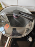 康巴赫炒锅不粘锅316L不锈钢炒菜锅32cm蜂窝平底煎炒锅电磁炉燃气灶通用 实拍图
