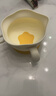 COOKSS宝宝餐盘硅胶吸盘一体式自主进食儿童辅食蛋花碗婴儿辅食吃饭专用 实拍图