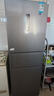 美的（Midea）238升三门冰箱灰色小型风冷家用变频一级能效宿舍租房以旧换新小冰箱MR-249WTPE【国家补贴】 实拍图