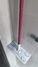 宝家洁平板拖把25.5cm配4包杆长125cm静电拖把XN02静电除尘扫灰神器 实拍图