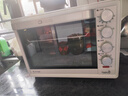 长帝（changdi）国家补贴家用烤箱多功能电烤箱 32升大容量上下管独立控温多面搪瓷内胆机械式旋钮白色38节礼物 实拍图
