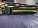 极为（JEVI）帆布腰带男士皮带自动扣青年学生休闲裤带韩版编制布带潮节日礼物 实拍图