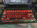重力星球机械键盘 破茧75配列电竞游戏无线有线蓝牙三模gasket客制化金属带脚键盘 GS K1 PRO炽热橙 实拍图