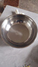 【不锈钢】和面盆厨房烘焙家用火锅盆洗菜打蛋汤锅盆醒面盆料理盆 32cm【热卖款】不锈钢 和面盆 实拍图