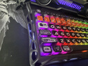重力星球机械键盘 破茧75配列电竞游戏无线有线蓝牙三模gasket客制化金属带脚键盘 GS K1 PRO炽热橙 实拍图