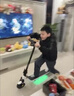 九号电动滑板车E2Plus白色升级款 成年人减震折叠氛围灯电动车两轮代步智能学生便携式大屏仪表 实拍图