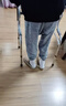 合佳助行器医用老人拐杖康复助行走四脚助力行走器手杖防滑稳固可折叠 实拍图