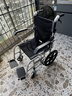 怡辉（YIHUI）轮椅小型轻便折叠瘫痪老人专用出行年轻人骨折便携式手动轮椅推车 实拍图