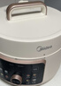 美的（Midea）京东自营鸳鸯电压力锅4L家用3-6人双胆电饭煲高压锅 全自动智能预约开盖炖煮煲汤电压锅MY-4KK05 实拍图
