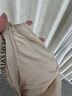 维多利亚的秘密 维密LOGO腰带舒适无缝抗菌比基尼包臀女内裤 39H6香槟色-字母款 11262532 1条 M 实拍图
