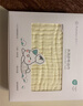 全棉时代 婴儿水洗纱布浴巾 儿童纯棉洗澡用品 奶黄色115*115cm 实拍图