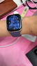 Apple/苹果 【女神节】Watch S11 智能手表蜂窝款46毫米银色铝金属表壳雾紫色运动型表带M/L 实拍图