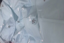 无印良品全棉A类100%纯棉被套单件 床上用品双人被罩200*230cm 清新绿 实拍图