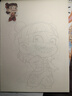 得力（deli）哪吒临摹本儿童图画本涂色本绘画本幼儿小学生绘画涂鸦女孩儿童NZ219-1中高考节日礼物男女孩 实拍图