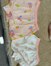 全棉时代儿童内裤女童平角裤宝宝全棉中大童内裤 粉红+花朵 120cm 实拍图