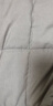 雅鹿·自由自在 A类床垫褥子可折叠双人床垫1.8x2米加厚铺底垫被 180x200cm 灰色 实拍图