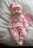 安娜公主仿真婴儿洋娃娃软胶玩具女孩会说话的假宝宝人偶布娃娃安抚陪睡 实拍图