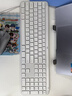 罗技（Logitech）K950无线蓝牙键盘 双模静音键盘办公键盘薄膜笔记本电脑Mac平板ipad键盘 108键全尺寸家用超薄便携 珍珠白 实拍图