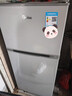 美的（Midea）112L两门小冰箱灰色双温小冰箱迷你家用宿舍租房灵活摆放节能低音深冷速冻 BCD-112CM 实拍图