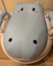 小哈伦儿童马桶婴儿坐便器婴幼儿尿盆小孩宝宝小便器3D软垫坐垫天蓝 实拍图
