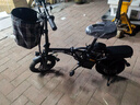 普莱德新国标折叠电动自行车 超长续航电动车 铝合金代驾车 锂电池助力男女通用成人电瓶车 代步电单车 豪华版-汽车电芯-10A纯电续航20-30km 实拍图