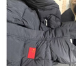 李宁防泼水科技长羽绒服男秋冬季舒适保暖休闲连帽运动外套AYMV771 实拍图