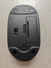 罗技（Logitech）M196 无线蓝牙鼠标 办公鼠标 笔记本商务办公家用 小巧便携 对称手型 石墨灰 实拍图