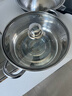 Debo德铂凯奇304不锈钢锅汤锅电磁炉燃气通用锅26cm 实拍图