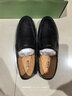 木林森（MULINSEN）男鞋商务休闲镂空豆豆鞋软底凉皮鞋 黑色 40码 88028 实拍图