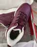 足力健中老年冬季加绒爸妈鞋轻快轻便保暖鞋25932021J 酒红-女款 40 实拍图
