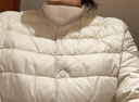 优衣库女装高级轻型羽绒便携式茄克/轻暖便携排骨羽绒478575 478575/30浅米色 S 实拍图