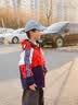 G.duck小黄鸭童装联名奥特曼男童外套春秋款2026新款儿童冲锋衣男孩衣服 蓝色 春秋闪灯带镜片 120 建议5~6岁【110-120cm】cm 实拍图