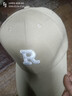 【热巴同款】加大棒球帽帽子男女大头围显脸小春夏字母百搭棒球帽 刺绣款-卡其 实拍图