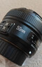 永诺 YN50mm F1.8II 二代佳能单反卡口标准定焦大光圈全画幅人像镜头 黑壳 实拍图