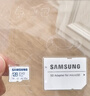 三星（SAMSUNG）128GB TF(MicroSD)存储卡 EVO白卡 U3A2V30 手机平板switch游戏机内存卡 支持4K视频 读160MB/s 实拍图