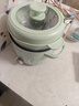 美的（Midea）电煮锅 宿舍小电锅 电蒸锅 多功能家用宿舍泡面小火锅 蒸煮一体电热锅2.6L多功能锅XZE2066 配蒸笼 实拍图