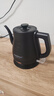 金灶（KAMJOVE）家用电热水壶自动断电烧水壶泡茶壶304不锈钢大容量开水壶拉弧长嘴茶艺壶电水壶 0.8L T-92黑色 实拍图