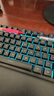 前行者GX 87/104键真机械手感游戏键盘鼠标套装有线静音薄膜键鼠台式电脑网吧笔记本办公背光USB外接外设 黑色-蓝光键盘【加厚升级版】 实拍图