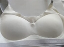 猫人少女内衣女文胸女童发育期初高中学生无痕小背心运动防震胸罩白XL 实拍图
