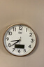 康巴丝（Compas）挂钟客厅 静音走时简约石英钟表挂墙时钟 c2855 黑色 26cm直径 实拍图