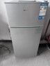 志高（CHIGO）小冰箱迷你小型家用冷藏冷冻两用宿舍出租房用双门办公室电冰箱节能省电 【一级能效】82L银色【全国联保丨节能省电】 实拍图