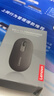联想（Lenovo）无线蓝牙双模鼠标可充电鼠标 电量显示 鹅卵石造型 轻音按键 轻量化 金属 商务便携 Air Pro白色 实拍图