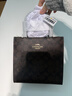 蔻驰女包包奢侈品大牌托特斜挎包手提琴谱包情人节礼物 胡桃木色配黑色CBQ34IMXAQ 实拍图