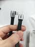 海备思 USB4数据线Type-C全功能ctoc兼容雷电4/5弯头短线80Gbps高速传输PD3.1快充适用手机电脑移动硬盘 实拍图